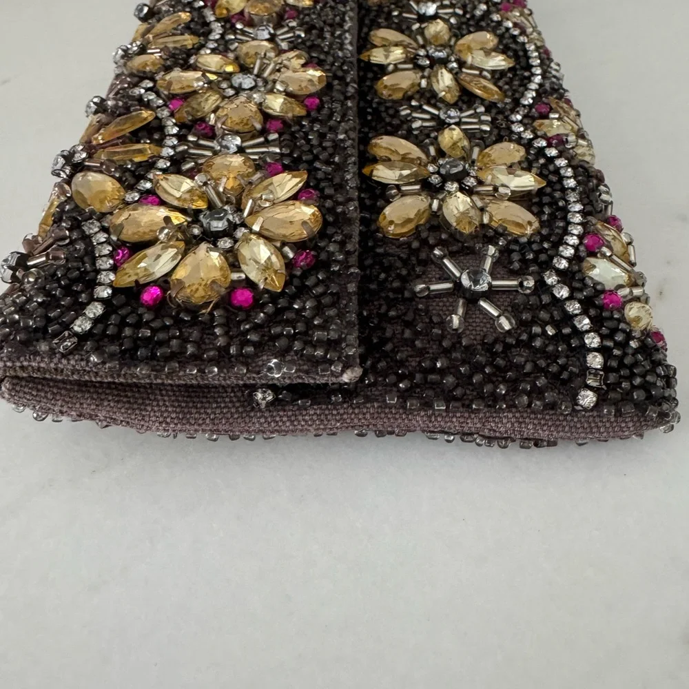 Anthropologie beaded envelope